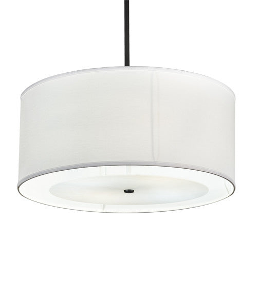 2nd Avenue Cilindro 3155-24 Pendant Light - Textured Black/White