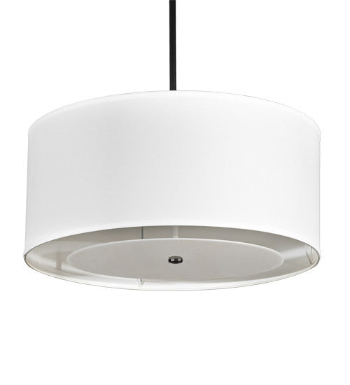 2nd Avenue Cilindro 3155-24 Pendant Light - Textured Black/White