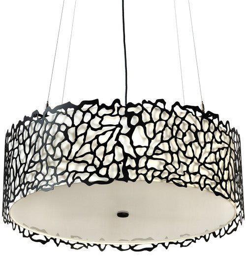 2nd Avenue Parmecia 53913-3 Pendant Light - Black Textured