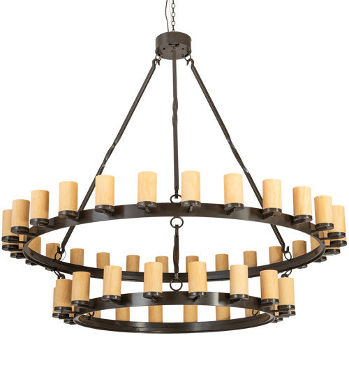 2nd Avenue Noziroh Ring 48259-1206 Chandelier Light - Timeless Bronze