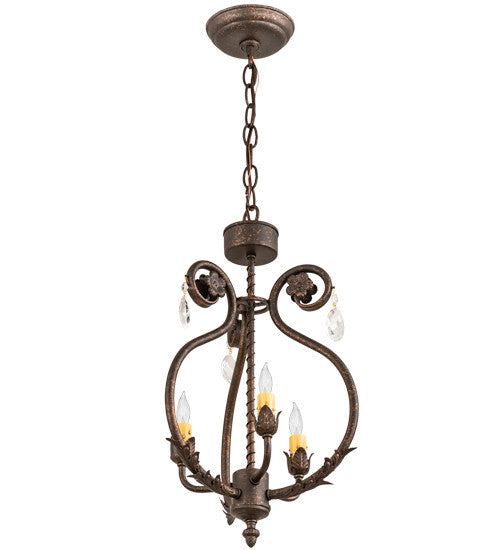 2nd Avenue Antonia 01.0986.12.X.216U Chandelier Light - Gilded Tobacco