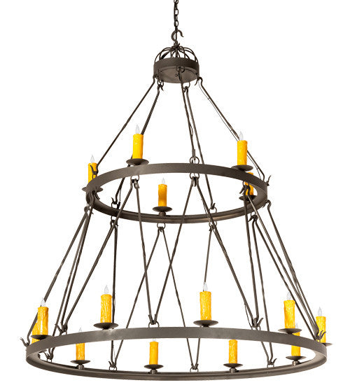 2nd Avenue Lakeshore 01.0750.60.3WI Chandelier Light - Wrought Iron