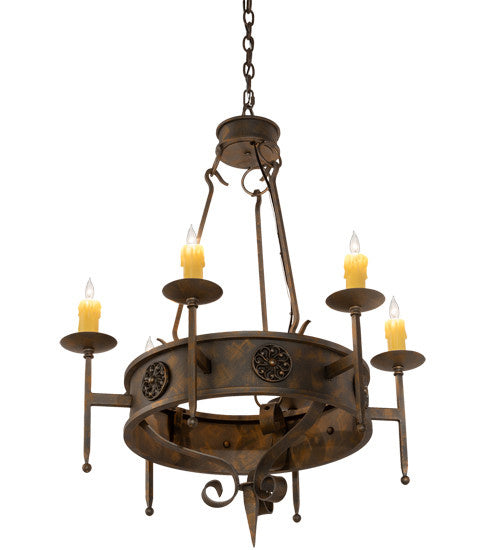 2nd Avenue Lorenzo 200081-92 Chandelier Light - French Bronze