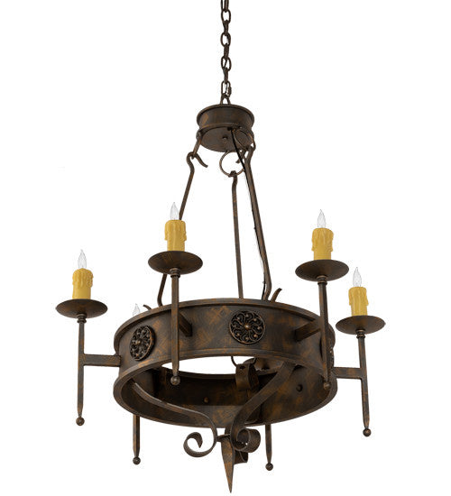 2nd Avenue Lorenzo 200081-92 Chandelier Light - French Bronze