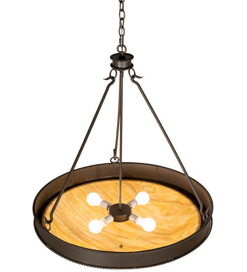 2nd Avenue Phoebus 05.1114.30.TI.3WI Pendant Light - Wrought Iron