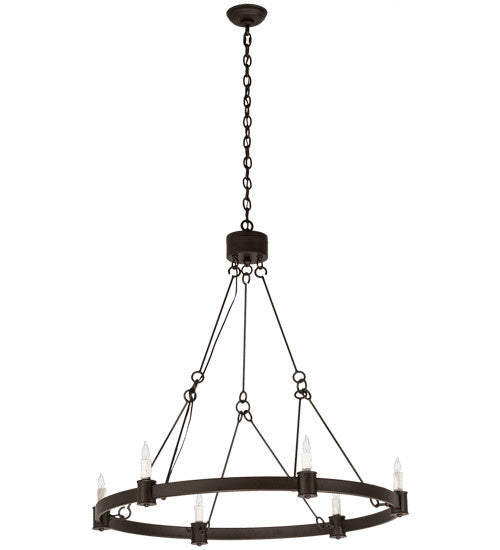 2nd Avenue Kenosha 50045-11.12FT Chandelier Light - Oil Rubbed Bronze