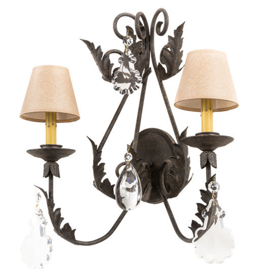 2nd Avenue French Elegance 75400.2.073T.X Wall Sconce Light - Antiquity