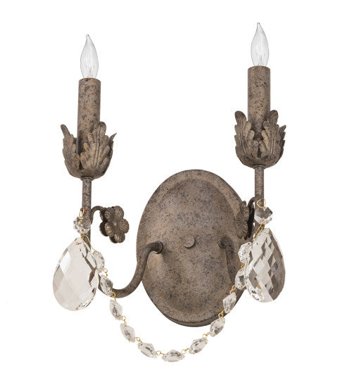 2nd Avenue Antonia 75806.2.X.COR Wall Sconce Light - Corinth