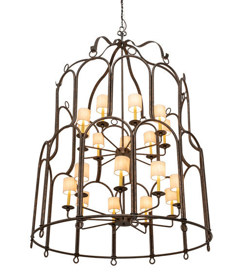 2nd Avenue Grand Stair 203193-4.261U Chandelier Light - Gilded Tobacco