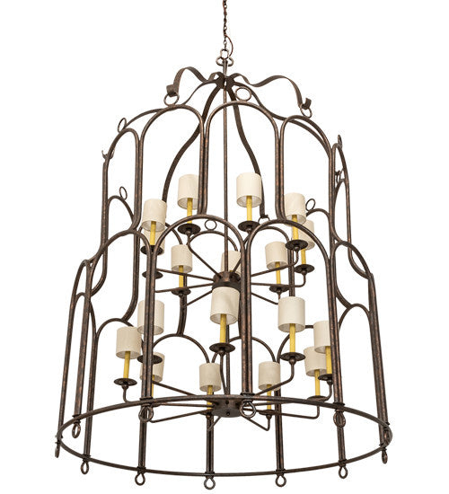 2nd Avenue Grand Stair 203193-4.261U Chandelier Light - Gilded Tobacco