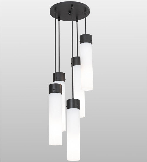 2nd Avenue Cilindro 736-1510 Pendant Light - Solar Black