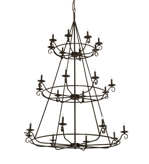 2nd Avenue Estrella 736-1513 Chandelier Light - Timeless Bronze