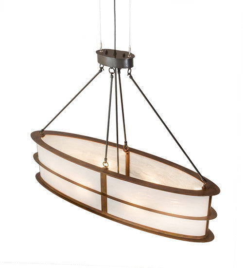 2nd Avenue Zarkov 736-1514 Pendant Light - Brown/Faux Maple Wood