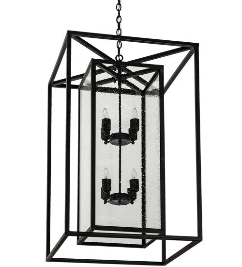 2nd Avenue Kitzi Box 736-1515 Chandelier Light - Textured Black