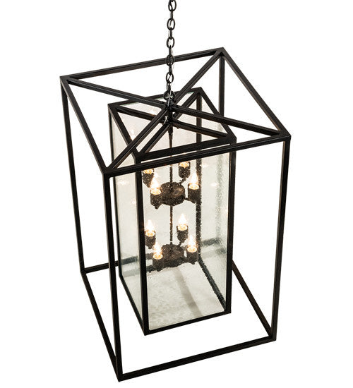 2nd Avenue Kitzi Box 736-1515 Chandelier Light - Textured Black