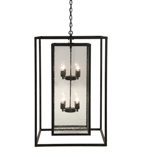 2nd Avenue Kitzi Box 736-1515 Chandelier Light - Textured Black