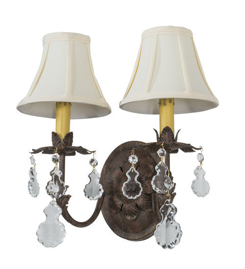 2nd Avenue Chantilly 75896.2.X.132U Wall Sconce Light - Cortez Gold