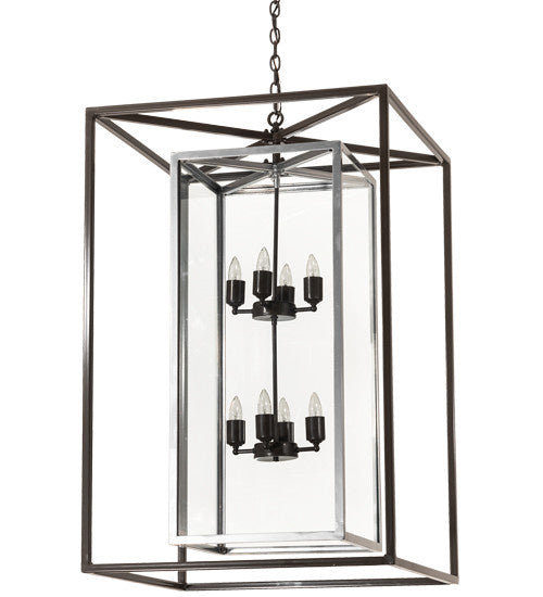 2nd Avenue Kitzi Box 736-1516 Pendant Light - Timeless Bronze/Extreme Chrome