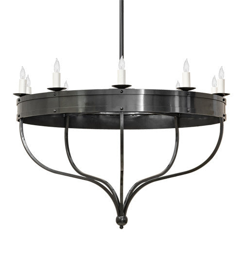 2nd Avenue Parnella 736-1520 Chandelier Light - Charcoal Grey