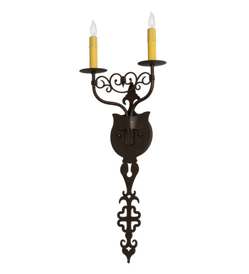 2nd Avenue Merano 04.1079.2.ADA.261U Wall Sconce Light - Gilded Tobacco