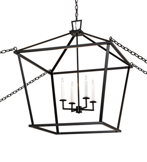 2nd Avenue Kitzi 67858-1507 Pendant Light - Flat Black And White