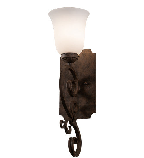 2nd Avenue Thierry 04.1102.1.WTE.080U Wall Sconce Light - Antique Rust