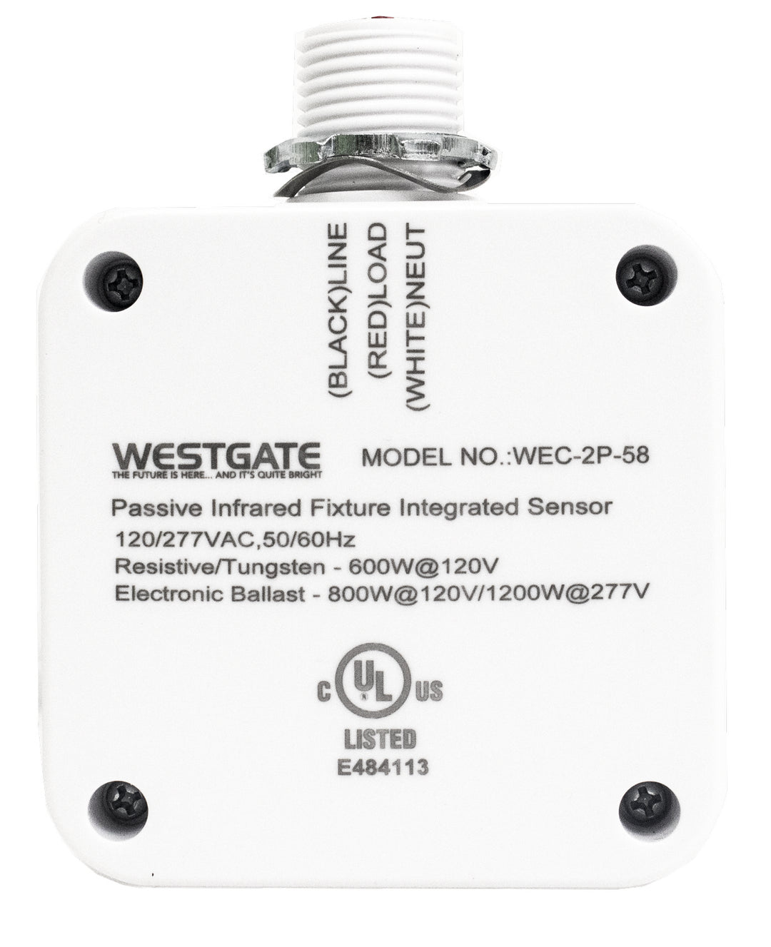 Westgate Lighting WEC-2P-58  Highbay Sensor Decor White