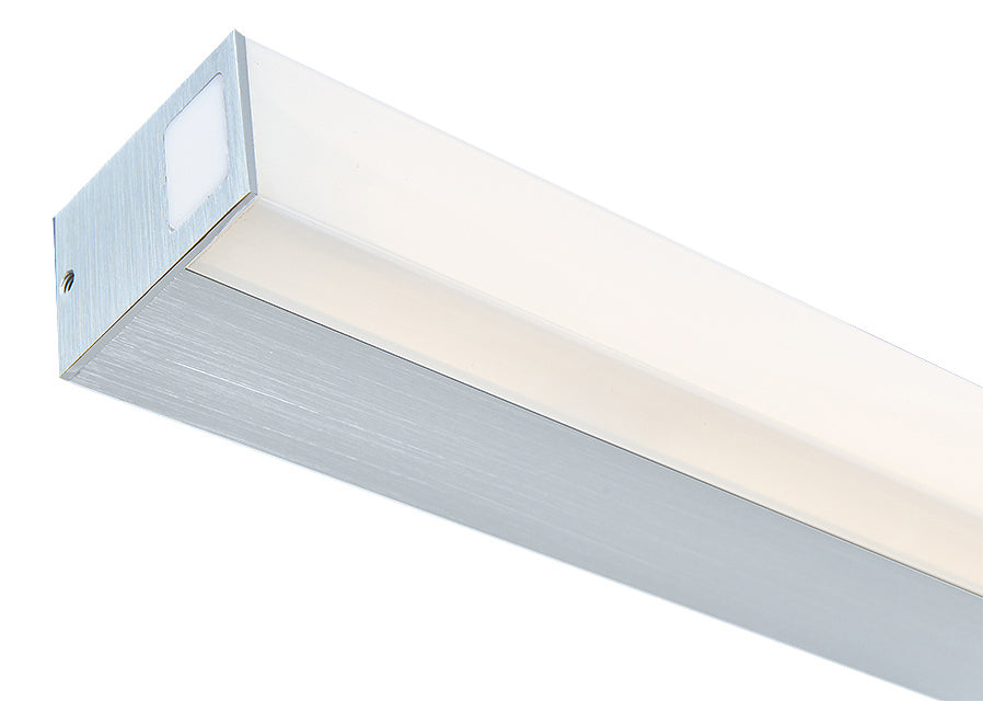 Abra Sabre 20019WV-BA Bath Vanity Light 48 in. wide - Brushed Aluminium