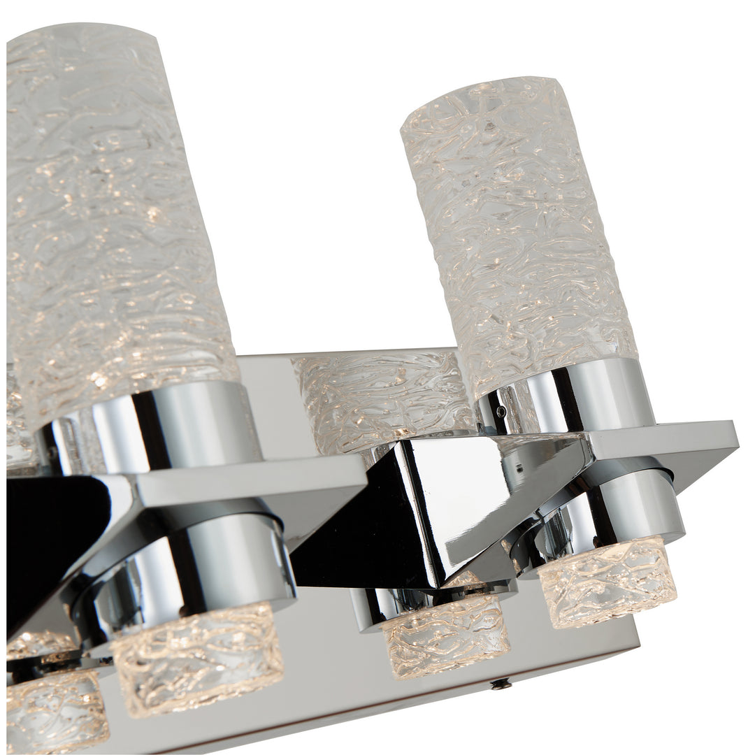 Abra Krypton 20073WV-CH Bath Vanity Light 19 in. wide - Chrome