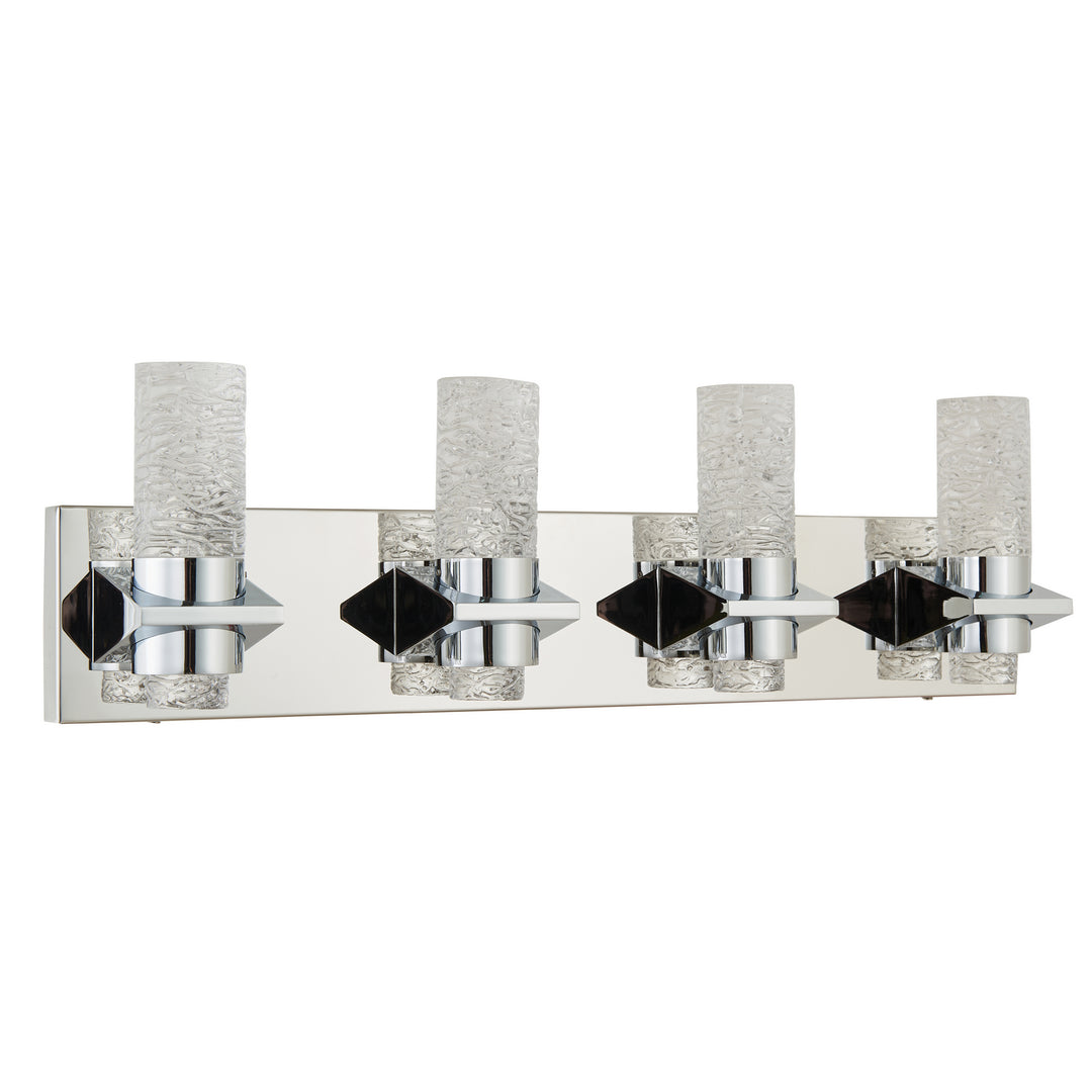 Abra Krypton 20074WV-CH Bath Vanity Light 26 in. wide - Chrome