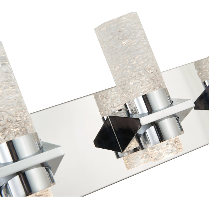 Abra Krypton 20075WV-CH Bath Vanity Light 33 in. wide - Chrome