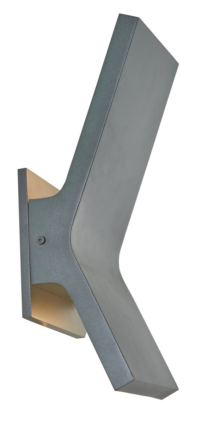 Abra Lighting 50000ODW-MB Yoga Led Wall Fixture Outdoor Black