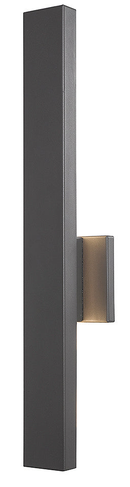 Abra Lighting 50001ODW-MB Yoga Led Wall Fixture Outdoor Black