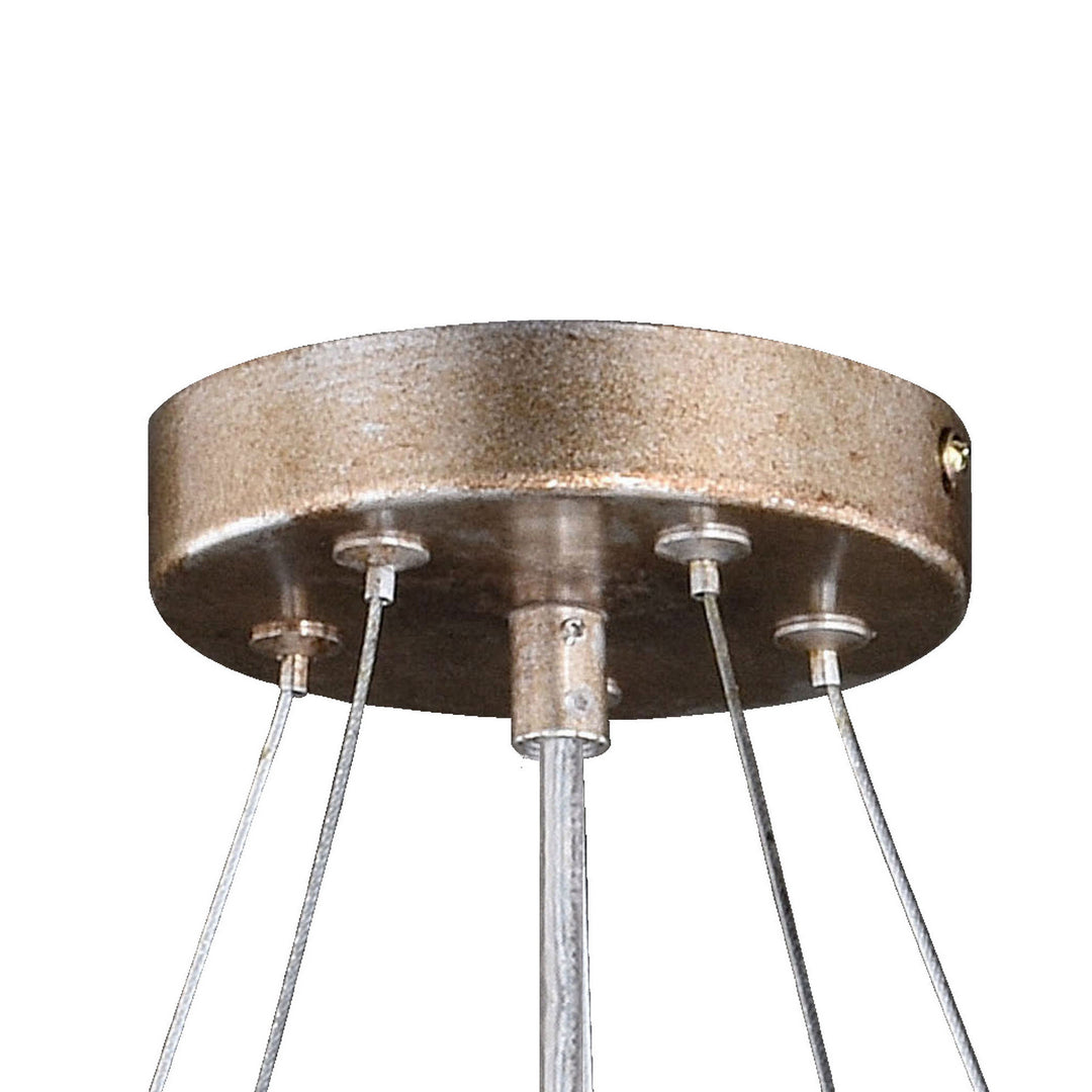 Vaxcel Rainier H0230 Chandelier Light - Silver Mist