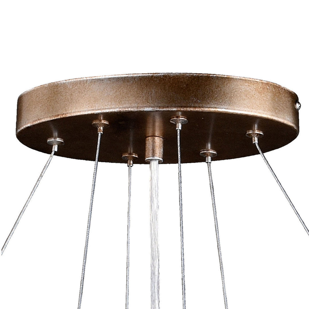 Vaxcel Rainier H0231 Chandelier Light - Silver Mist