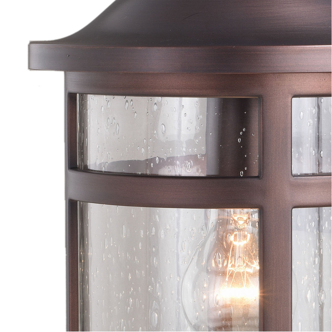 Vaxcel Lighting T0519 Southport One Light Outdoor Wall Mount Outdoor Bronze / Dark