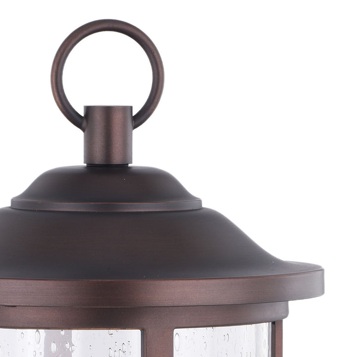 Vaxcel Lighting T0522 Southport One Light Outdoor Wall Mount Outdoor Black