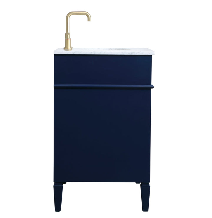 Elegant Lighting VF12536BL  Park Avenue Plumbing Blue