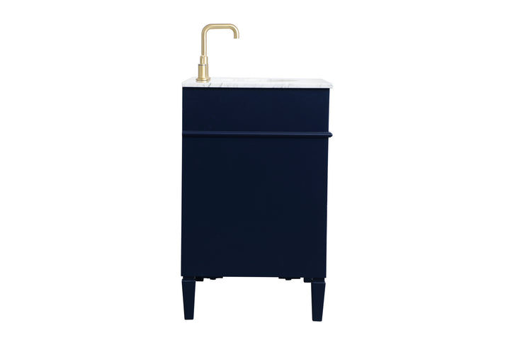 Elegant Lighting VF12532BL  Park Avenue Plumbing Blue