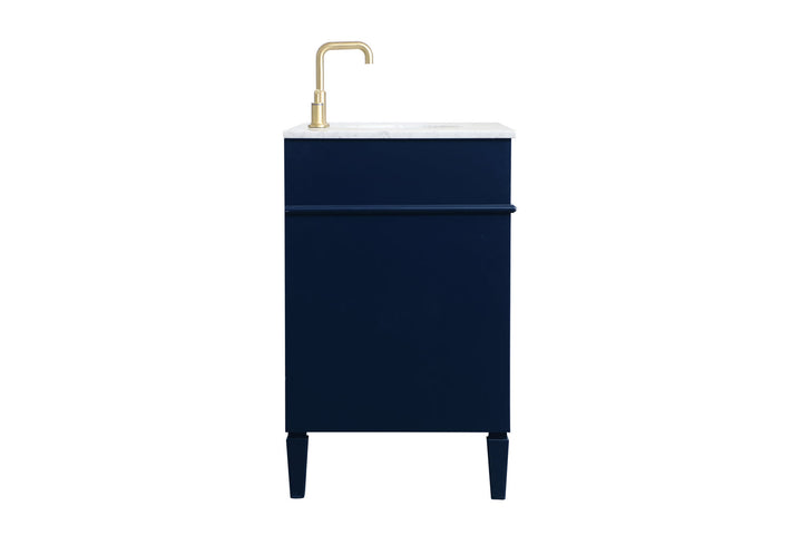 Elegant Lighting VF12540BL  Park Avenue Plumbing Blue