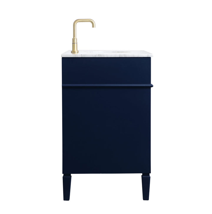 Elegant Lighting VF12548BL  Park Avenue Plumbing Blue