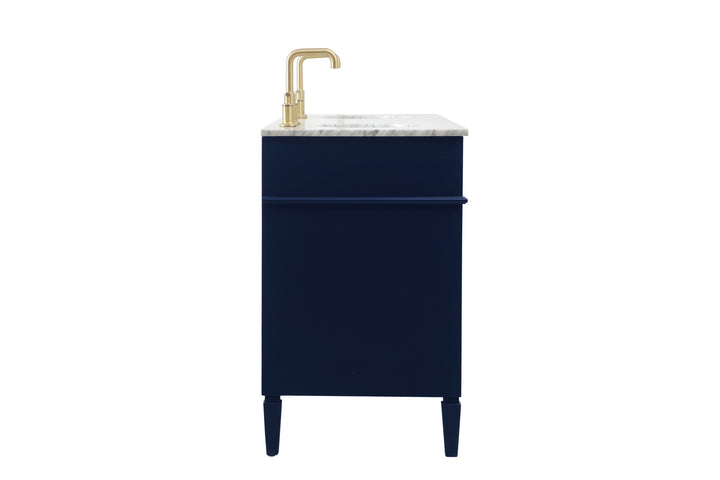 Elegant Lighting VF12560DBL  Park Avenue Plumbing Blue