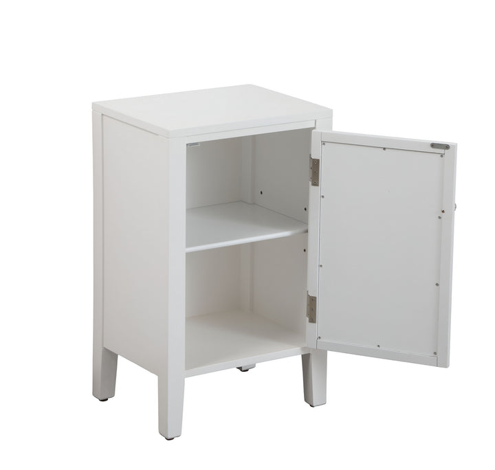 Elegant Lighting MF82035WH Modern Cabinet Furniture White