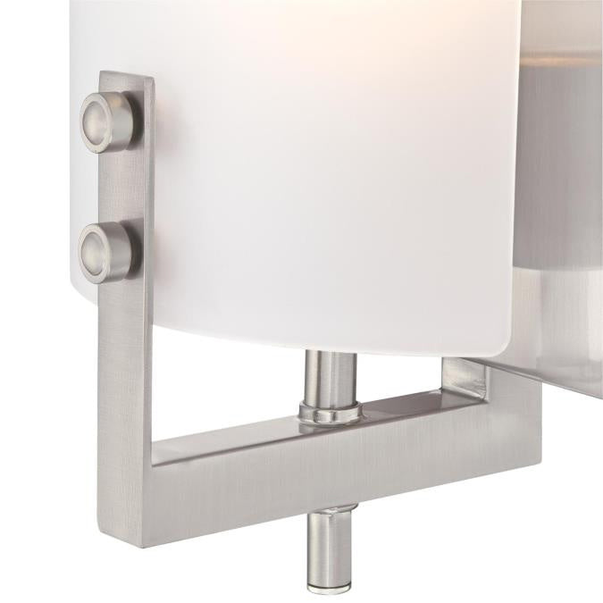 Westinghouse Enzo James 6369500 Wall Sconce Light - Brushed Nickel