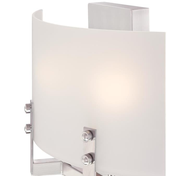 Westinghouse Enzo James 6369600 Wall Sconce Light - Brushed Nickel