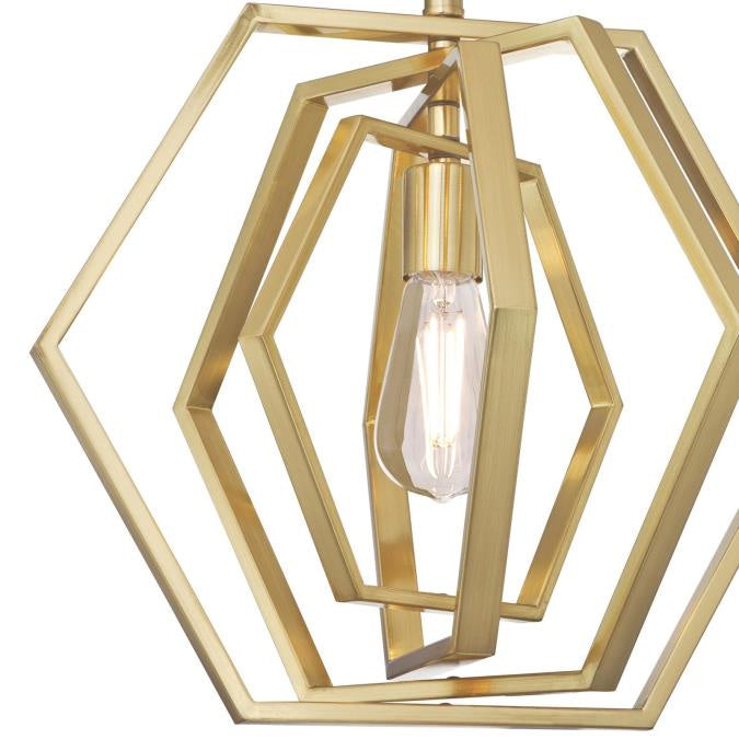 Westinghouse Holly 6369700 Pendant Light - Champagne Brass