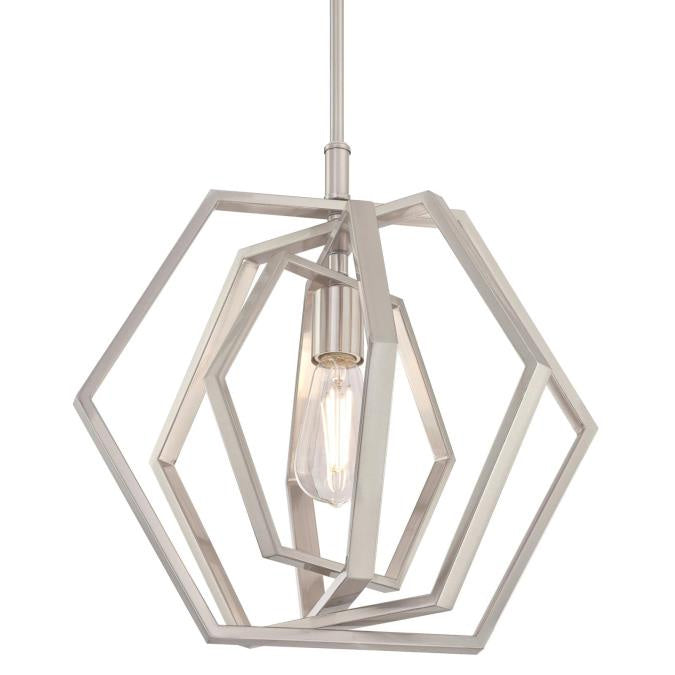 Westinghouse Holly 6369800 Pendant Light - Brushed Nickel