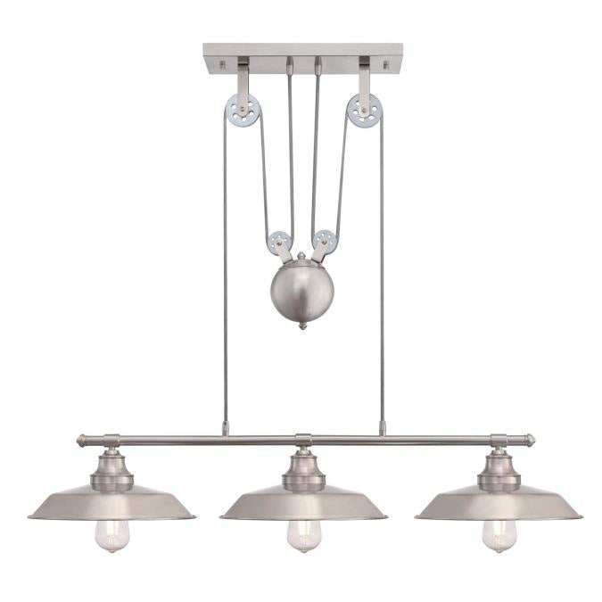 Westinghouse Iron Hill 6369900 Pendant Light - Brushed Nickel