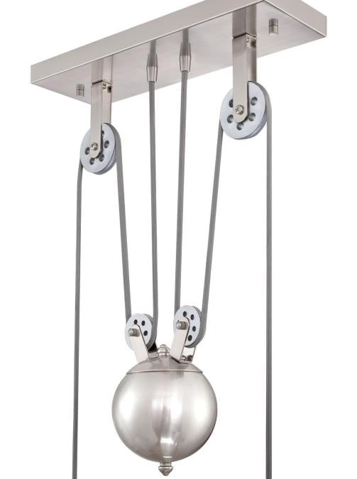 Westinghouse Iron Hill 6369900 Pendant Light - Brushed Nickel