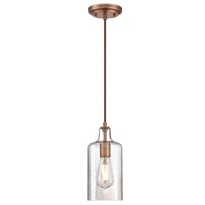 Westinghouse Carmen 6371500 Pendant Light - Washed Copper